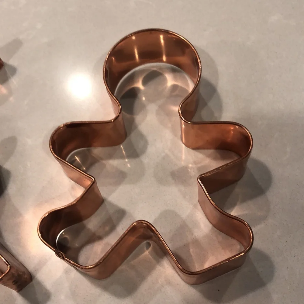 Williams Sonoma Copper Cookie Cutters